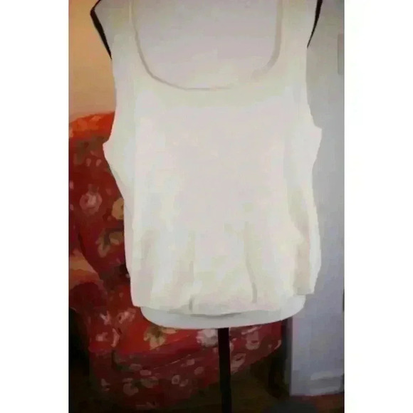 NWT The Drop Women's Angelica Cropped Supersoft Scoop-Neck Tank Sz 2X - Picture 7 of 13
